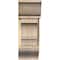 Ekena Millwork Balboa Traditional Rough Sawn Bracket w/ Offset Brace, Douglas Fir, 8"W x 18"D x 22"H BKT0806X18X22BOA01RDF - alternate 3